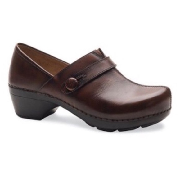 DANSKO LEATHER BOHO MEDICAL CLOG NURSE SHOE 41 10 - Picture 6 of 16